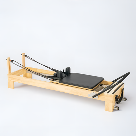 pilates reformer en bois